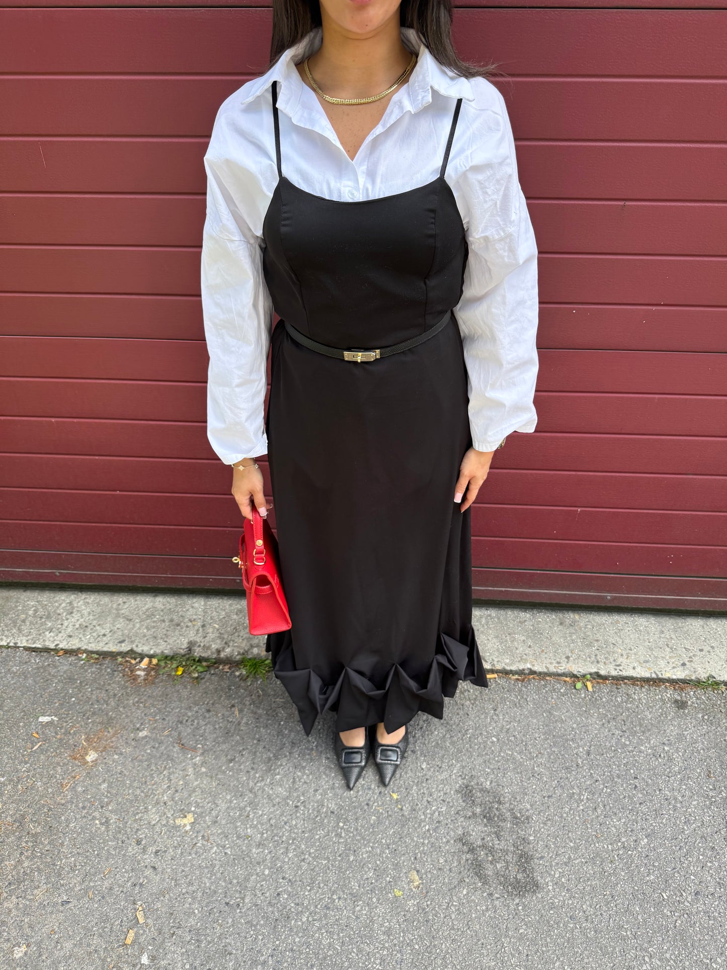 Robe Popeline Noir