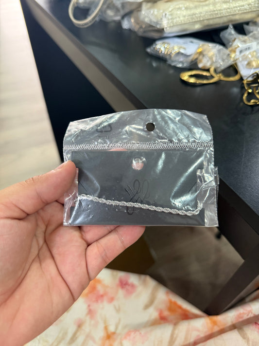 Bracelet argenté