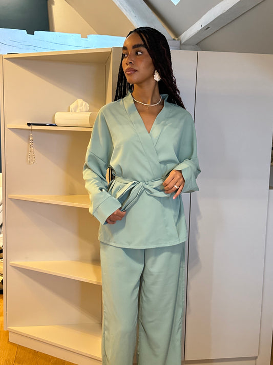 Pyjama Vert Menthe