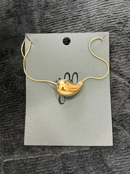 Collier Drop Doré